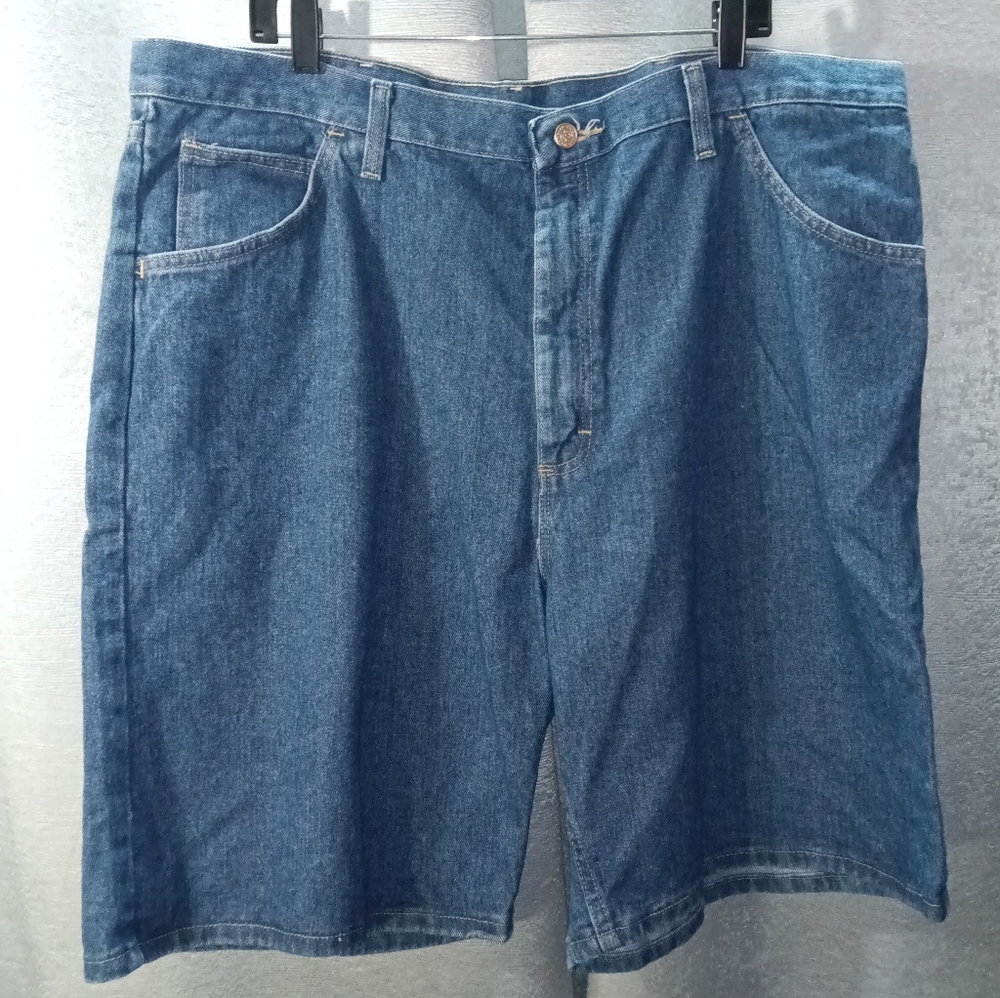 New Medium Wash Jean Shorts